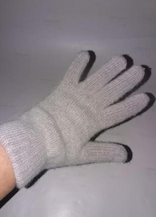 Теплі рукавички ангорові