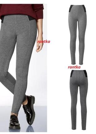 Плотные корректирующие джегинсы/ лосины/ леггинсы/ брюки размер eur 52/54 esmara