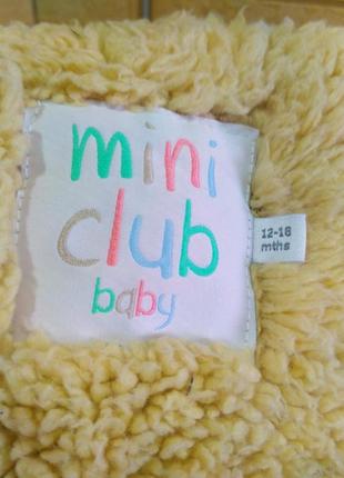 Комбінезон дитячий теплий коттоновый mini club baby.4 фото