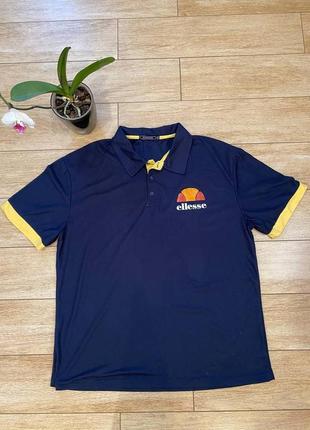 Винтажное поло бренда ellesse