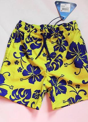 Пляжні шорти з принтом на 12-18 місяців