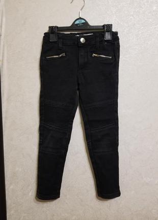 Джинсы скинни узкачи 4-6 лет