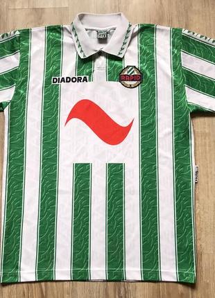 Вінтажна футбольна джерсі diadora sk rapid wien home football shirt 1994/958 фото