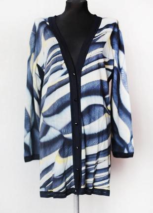 Кардиган escada вовна шовк