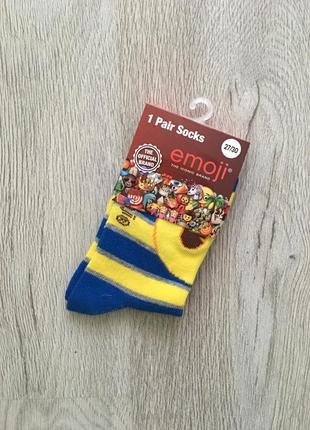 Носочки для мальчика emoji disney германия. р.27/30