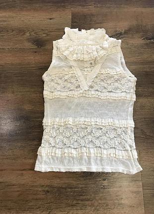 Кружевной топ роскошный!