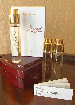 Maison francis kurkdjian baccarat rouge оригинал миниатюра travel tube 11мл_refill