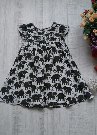 Платье принт сафари indigo на 2-3 года