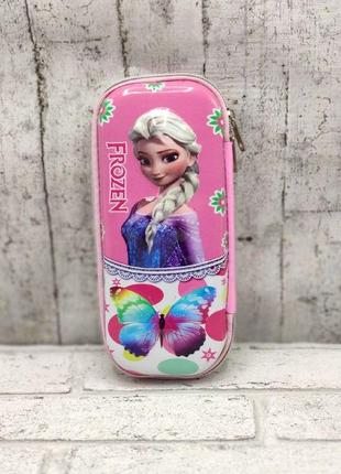 Пенал холодне серце, frozen, для дівчаток, шкільний для дівчат