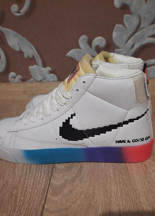 Женские кеды nike blazer mid '77 vintage2 фото