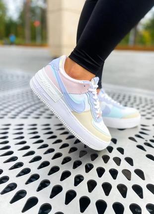 Nike air force shadow 1 "pastel "🆕шикарные кроссовки найк🆕купить наложенный платёж3 фото