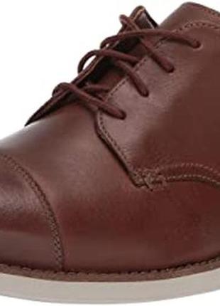 Кожаные легкие туфли clarks us12/ 46. новые