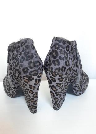 Ботиночки carlo pazolini туфли с меха пони ботинки, ботильоны натуральная кожа3 фото