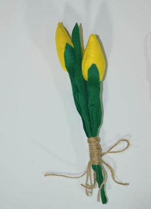 Тюльпани в стилі тільда