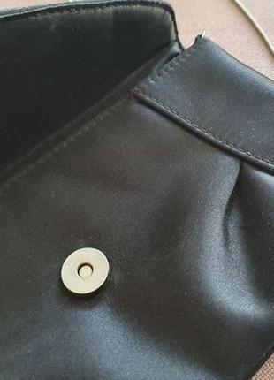 Базовый черный клатч багет accessorize2 фото