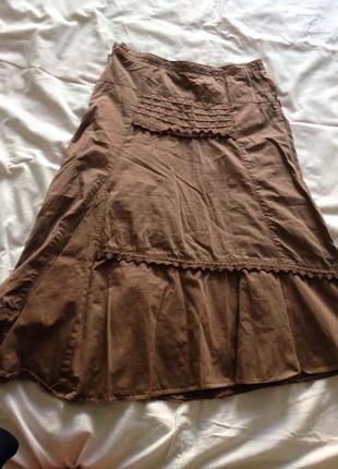 Юбка  с подкладкой.