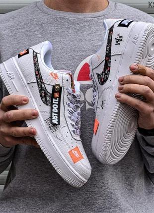 Жіночі кросівки nike air force 1 just do it1 фото