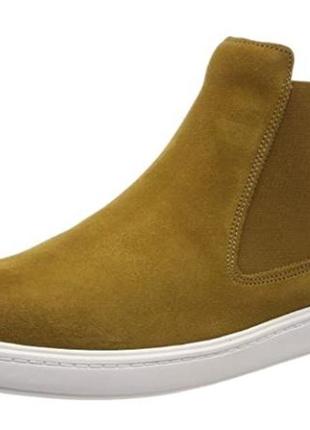 Р.  37, 37.5, clarks замшеві черевики челсі оригінал