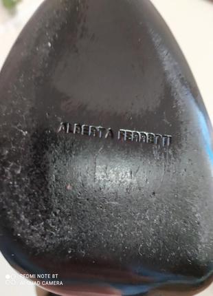 Туфли alberta ferretti  на высокой шпильке6 фото