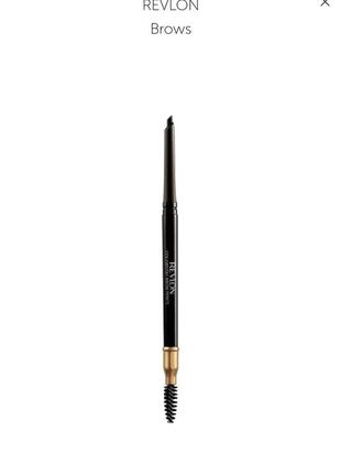 Новый карандаш для бровей, 24 часа стойкости, revlon brows