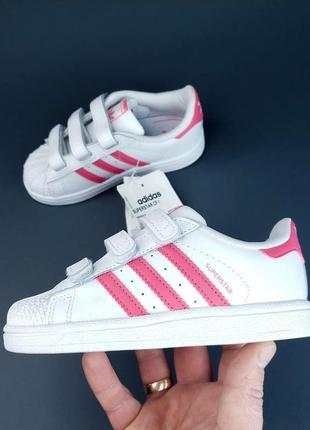 Кеди adidas superstar (оригінал,  нові, шкіряні)2 фото