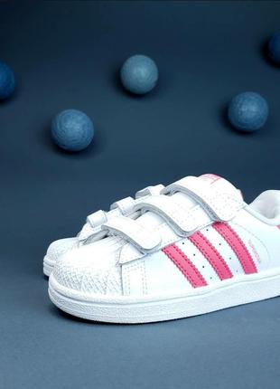 Кеди adidas superstar (оригінал,  нові, шкіряні)1 фото