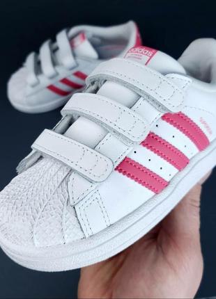 Кеди adidas superstar (оригінал,  нові, шкіряні)3 фото