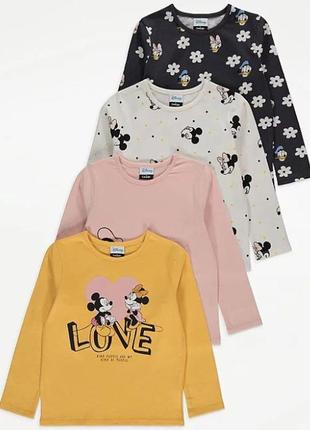 Реглан "disney minnie mouse"  george (великобританія) дисней  мики маус мини маус  реланы