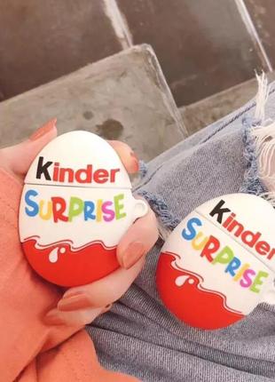 Чехол kinder на airpods 1 и 2 поколения