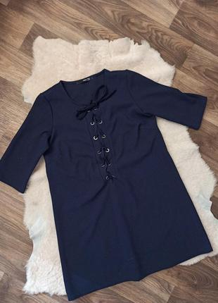 Платье шнуровка