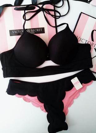 Купальник victoria's secret original s xs pink itsy 70c 70b 75a 75b