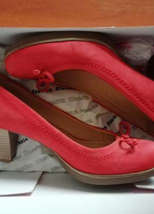 Туфли красного цвета, размер 38