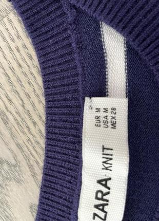 Майка безрукавка zara knit5 фото