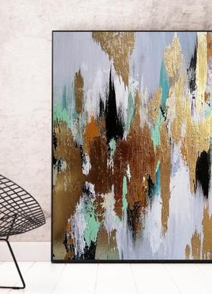 Авторская интерьерная картина ручной работы