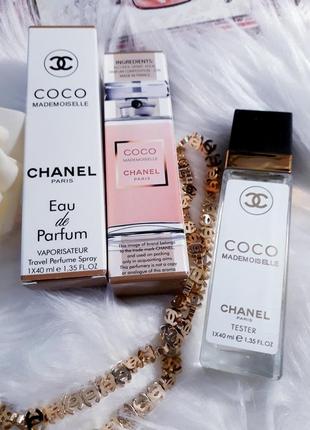 Coco mademoiselle тестер 40мл, духи, парфюм, туалетная вода, парфуми4 фото