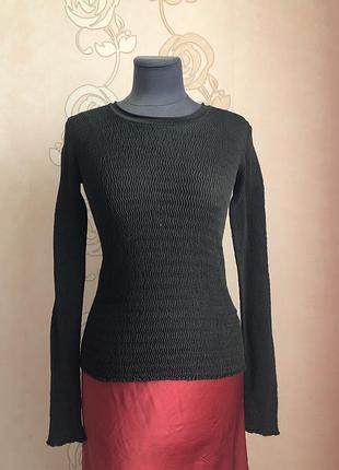 Комфортний лонгслив, кофта з довгими рукавами, блуза футболка armani