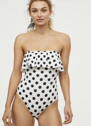 Купальник h&m в горошек