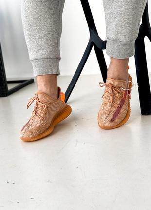 Классные унисекс кроссовки adidas yeezy boost 350 v2 clay 36-46 р8 фото