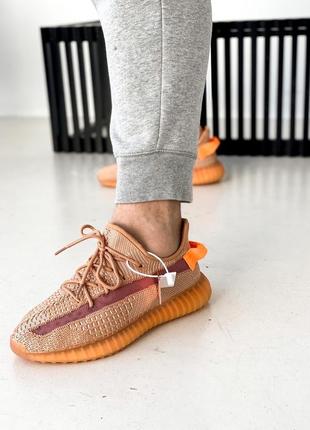 Классные унисекс кроссовки adidas yeezy boost 350 v2 clay 36-46 р7 фото