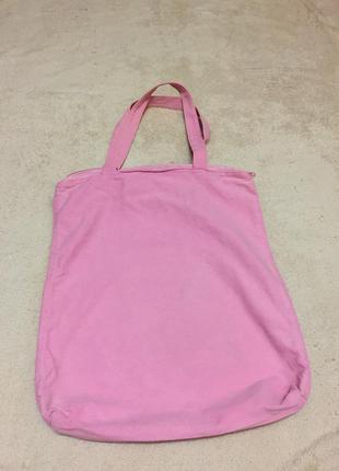 Зефирно розовая сумочка из ткани