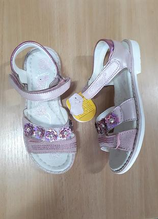 Кожаные босоножки clibee