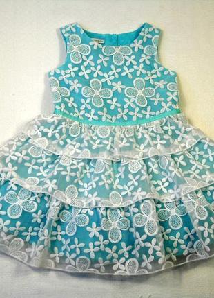 Фирменное красивое нарядное платье плаття сукня john rocha на девочку 2 3 года