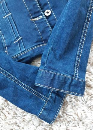 Стильный джинсовый жакет/пиджак укороченный,chicoree,  p.s7 фото