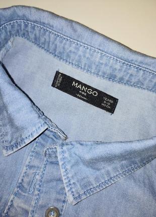 Рубашка джинсовая mango /  манго4 фото