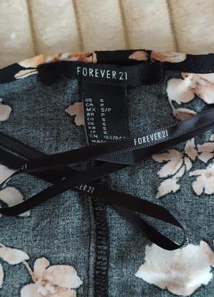 🏵️цветочная накидка от forever 21🏵️6 фото