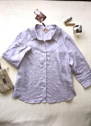 Натуральна блуза льняна сорочка monsoon