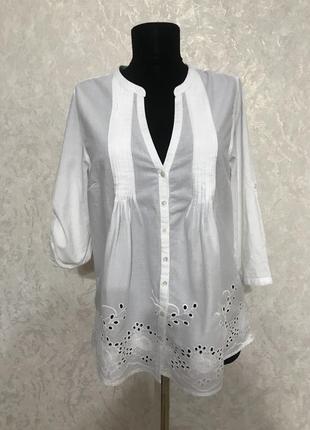 Блуза по низу прошва