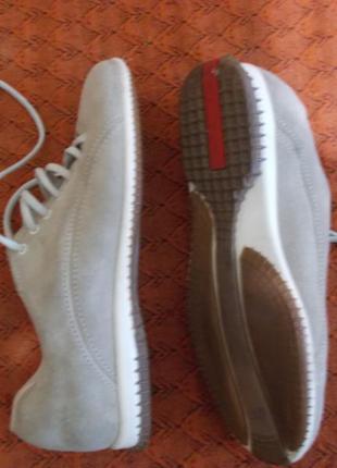 Мокасины prada натуральный замш р.39,прекрасное состояние.доставка нп за мой счет.