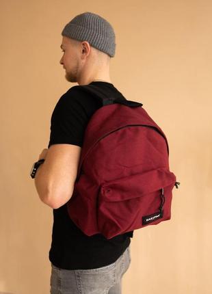 Рюкзак eastpak bordo бордовый оригинал истпак мужской / женский