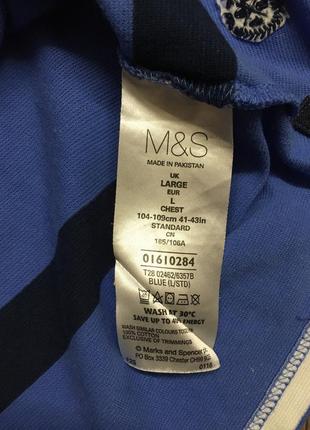 Брендова чоловіча футболка теніска поло marks & spencer оригінал3 фото